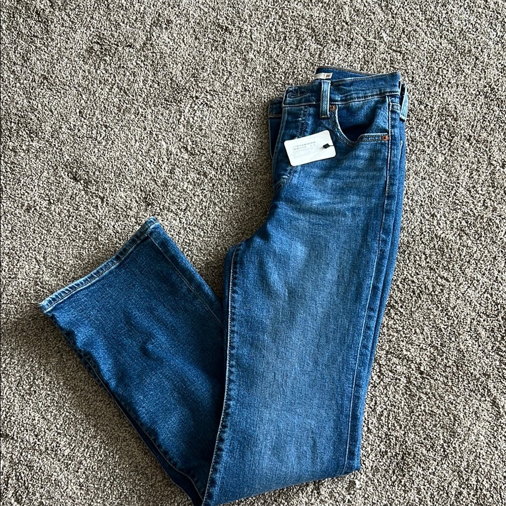 Levi's Blue Boot Cut Jeans Classic Denim Style